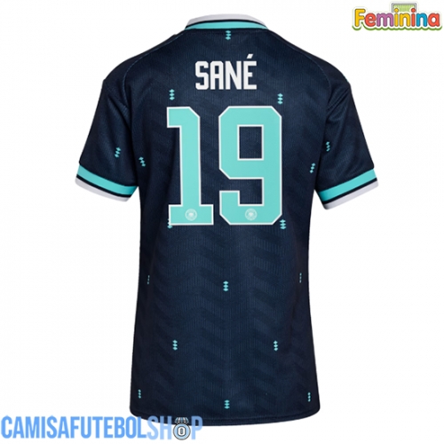 Camisa de time de futebol Alemanha Leroy Sane #19 Replicas 2º Equipamento Feminina Mundo 2026 Manga Curta